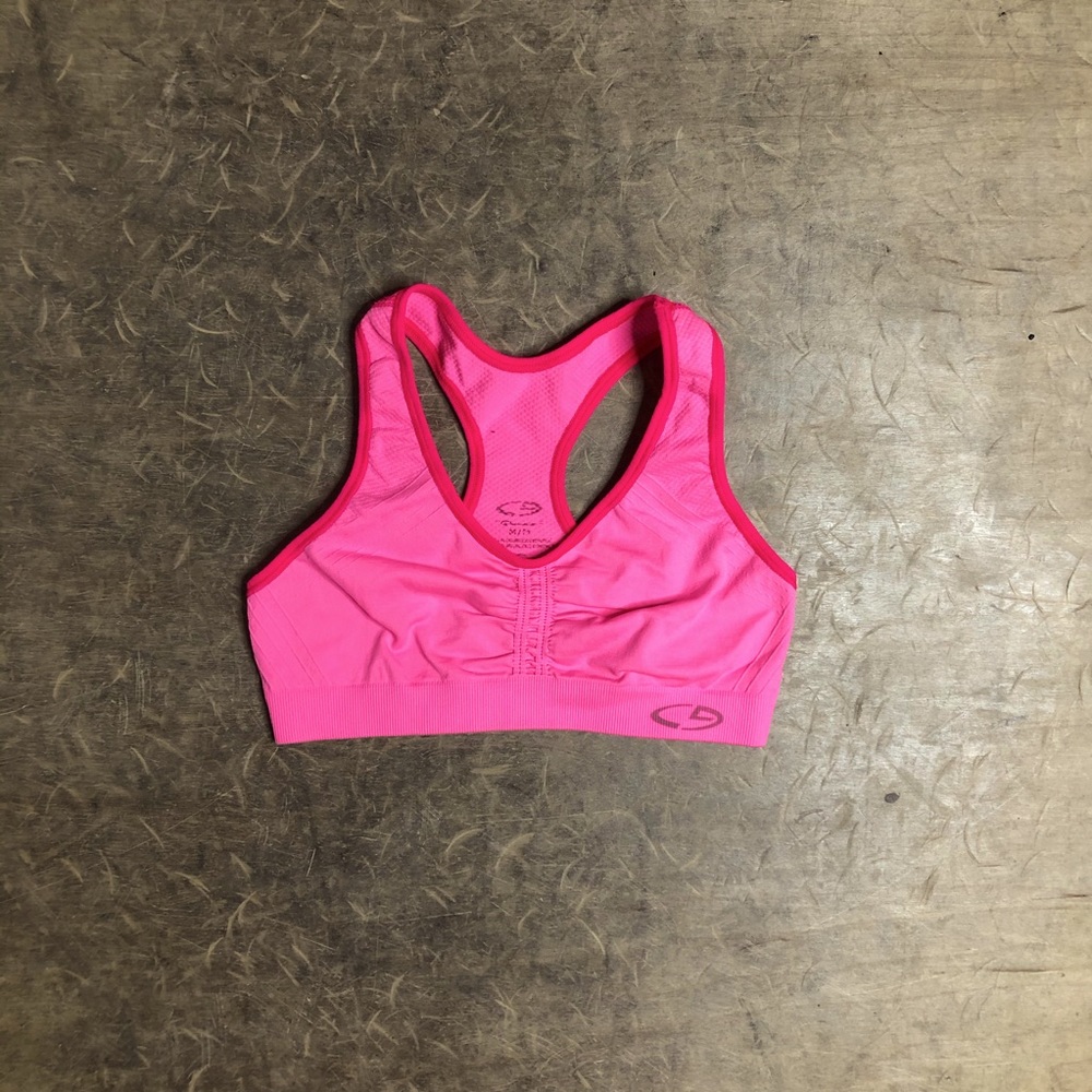 Champion Sports Bra - Child M - Hot Pink - No Pads